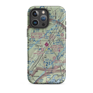 Isbell Field (4A9) VFR Sectional  Tough iPhone Case