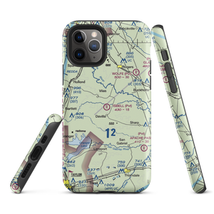 Isbell Ranch Airport (14XS) VFR Sectional  Tough iPhone Case