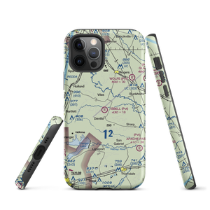 Isbell Ranch Airport (14XS) VFR Sectional  Tough iPhone Case