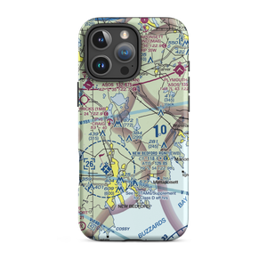 Island Air Service Seaplane Base (MA65) VFR Sectional  Tough iPhone Case