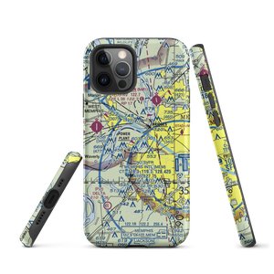 Isle-A-Port STOLport (TN43) VFR Sectional  Tough iPhone Case