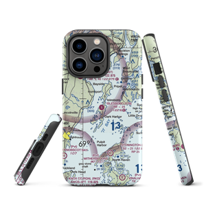 Islesboro Airport (57B) VFR Sectional  Tough iPhone Case