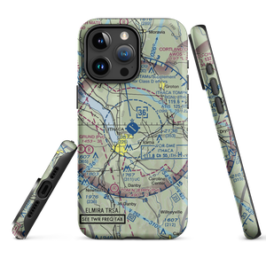 Ithaca Tompkins Regional Airport (ITH) VFR Sectional  Tough iPhone Case