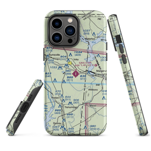 Iuka Airport (15M) VFR Sectional  Tough iPhone Case