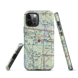 Iuka Airport (15M) VFR Sectional  Tough iPhone Case