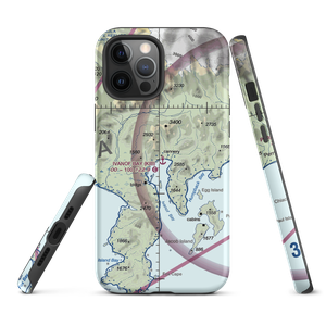 Ivanof Bay Seaplane Base (KIB) VFR Sectional  Tough iPhone Case