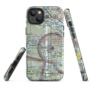 Iverson Seaplane Base (58MN) VFR Sectional  Tough iPhone Case