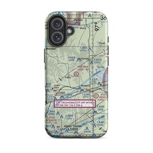 Ives Airport (OK96) VFR Sectional  Tough iPhone Case