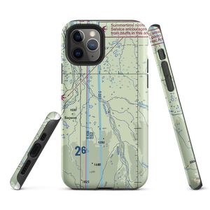 Ivishak Airport (IVH) VFR Sectional  Tough iPhone Case