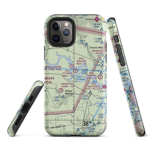 Ivy Bend Airport (9MO6) VFR Sectional  Tough iPhone Case