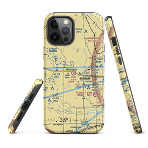 J & H Airport (5TS7) VFR Sectional  Tough iPhone Case