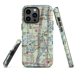 J & L Aviation Airport (WS46) VFR Sectional  Tough iPhone Case