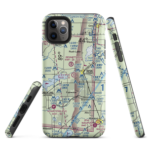 J & L Aviation Airport (WS46) VFR Sectional  Tough iPhone Case