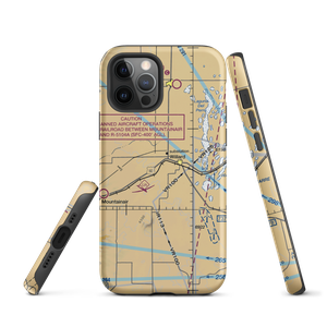 J & M Farms Airport (NM49) VFR Sectional  Tough iPhone Case