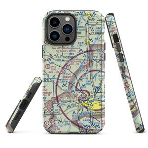 J & S Field (12IN) VFR Sectional  Tough iPhone Case