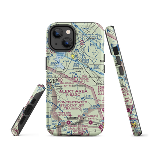 J A Knolle Airport (8XS3) VFR Sectional  Tough iPhone Case