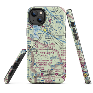 J A Knolle Airport (8XS3) VFR Sectional  Tough iPhone Case