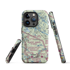 J A Knolle Airport (8XS3) VFR Sectional  Tough iPhone Case