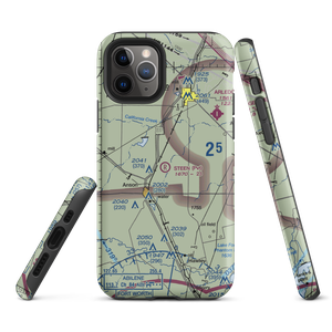 J Bar Wc Ranch Airport (54TS) VFR Sectional  Tough iPhone Case