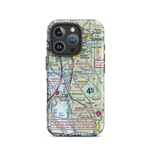 J C's Airport (27WA) VFR Sectional  Tough iPhone Case