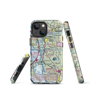 J C's Airport (27WA) VFR Sectional  Tough iPhone Case