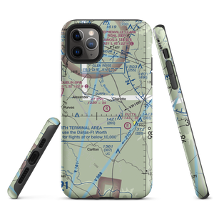 J F Ranch Airport (62XS) VFR Sectional  Tough iPhone Case