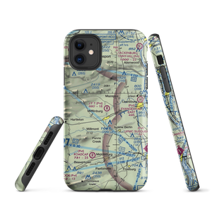 J F T Airport (8PA4) VFR Sectional  Tough iPhone Case