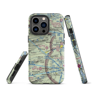 J F T Airport (8PA4) VFR Sectional  Tough iPhone Case