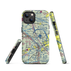 J Maddock Airport (IL38) VFR Sectional  Tough iPhone Case