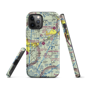 J P's Field (6MI7) VFR Sectional  Tough iPhone Case