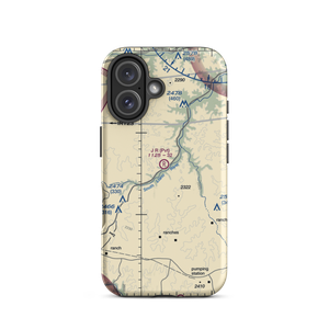 J R Ranch Airport (15TA) VFR Sectional  Tough iPhone Case