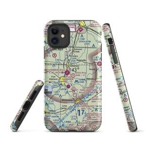 J Rock Airport (WI76) VFR Sectional  Tough iPhone Case