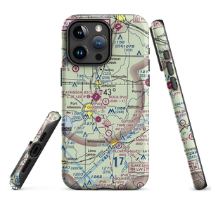 J Rock Airport (WI76) VFR Sectional  Tough iPhone Case