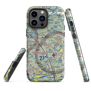 J T Willie Airport (9PS2) VFR Sectional  Tough iPhone Case