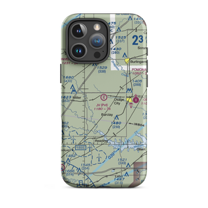 J V Ranch Airport (0KS0) VFR Sectional  Tough iPhone Case