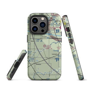 J Vining Airport (8ND6) VFR Sectional  Tough iPhone Case