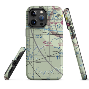 J Vining Airport (8ND6) VFR Sectional  Tough iPhone Case