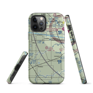 J Vining Airport (8ND6) VFR Sectional  Tough iPhone Case