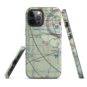 J Vining Airport (8ND6) VFR Sectional  Tough iPhone Case