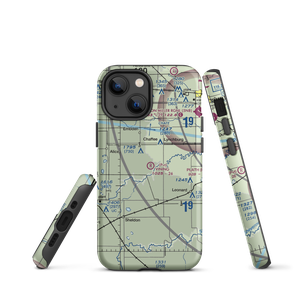 J Vining Airport (8ND6) VFR Sectional  Tough iPhone Case