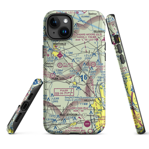 J-Em Farm Airport (82OI) VFR Sectional  Tough iPhone Case