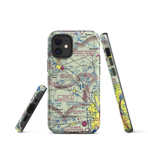 J-Em Farm Airport (82OI) VFR Sectional  Tough iPhone Case