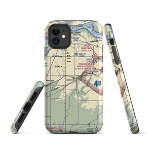J-Z Airport (1W0) VFR Sectional  Tough iPhone Case