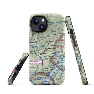 J5 Mike Airport (4AL5) VFR Sectional  Tough iPhone Case