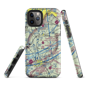 Jaars Townsend Airport (N52) VFR Sectional  Tough iPhone Case