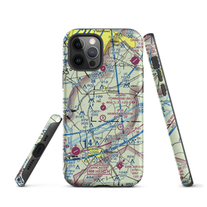 Jaars Townsend Airport (N52) VFR Sectional  Tough iPhone Case