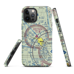 Jack Barstow Airport (IKW) VFR Sectional  Tough iPhone Case