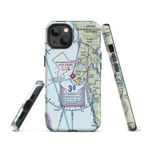 Jack Mc Namara Field Airport (CEC) VFR Sectional  Tough iPhone Case