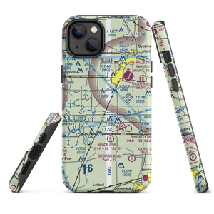 Jack W. Watson Airport (0IL9) VFR Sectional  Tough iPhone Case