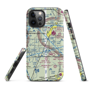 Jack W. Watson Airport (0IL9) VFR Sectional  Tough iPhone Case